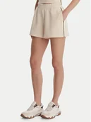 Spodenki damskie - Guess Szorty sportowe V6GD08 K3004 Écru Relaxed Fit - miniaturka - grafika 1