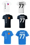 Koszulki sportowe męskie - BASKETBALL Koszulka LUKA DONĆIĆ 77 junior - miniaturka - grafika 1