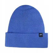 Czapki damskie - Czapka 4F U556 kobalt 4FWAW25ACAPU556 36S - miniaturka - grafika 1