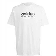 Koszulki męskie - Koszulka męska adidas All SZN Graphic Tee biała IC9821 XL - miniaturka - grafika 1