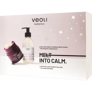Veoli Botanica zestaw Melt Into Calm: Melt With Passion 40g + Cleaning Me Soflty 190ml - Zestawy kosmetyków damskich - miniaturka - grafika 1