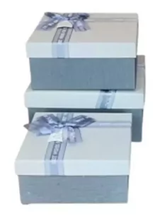 Zestaw pudełek upominkowych JYWK 531 3szt - Opakowania i torebki na prezenty - miniaturka - grafika 1