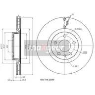 Tarcze hamulcowe - MAXGEAR Tarcza hamulcowa 19-3236 - miniaturka - grafika 1