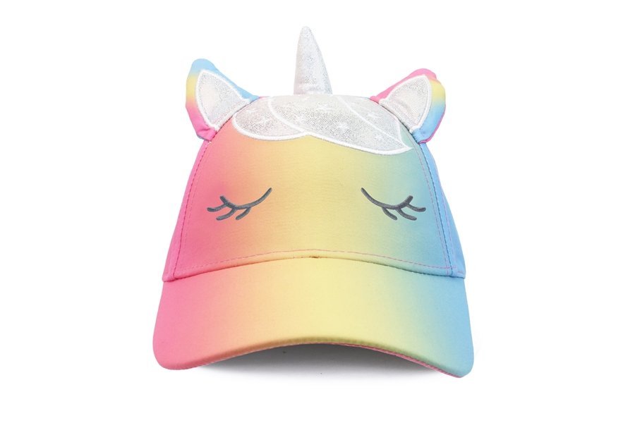 FlapJack czapka z daszkiem 4-6l. L UPF50+ Jednorożec