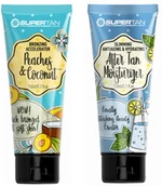 Balsamy i kremy do opalania - SuperTan Peaches Coconut Cream + After Tan Po Opalaniu Gratis - miniaturka - grafika 1