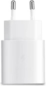 Ładowarki do telefonów - Ładowarka sieciowa USB-C biała 25W szybkie ładowanie zasilacz kompaktowy - miniaturka - grafika 1