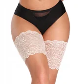 Majtki damskie - OPASKI NA UDA PRZECIW OTARCIOM UD SAMONOŚNE KORONKOWE OPASKA PLUS SIZE 3/4 - miniaturka - grafika 1