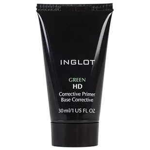 Inglot Baza pod podkład korygująca HD Green 07 unisex 30 ml - Bazy pod makijaż - miniaturka - grafika 1