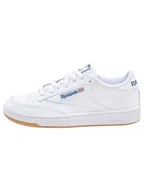 Trampki męskie - Reebok Skórzane sneakersy "Club C 85" w kolorze białym - miniaturka - grafika 1