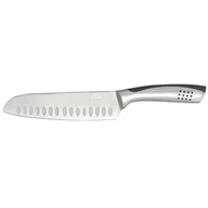 Noże kuchenne - Nóż Santoku PROFESSIONAL, stal nierdzewna, srebrny, 6,5” - miniaturka - grafika 1