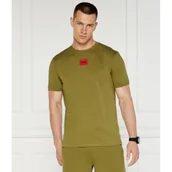 Koszulki męskie - HUGO T-shirt Diragolino212 | Regular Fit - miniaturka - grafika 1