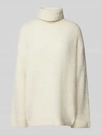 Swetry damskie - Golf o kroju relaxed fit z dodatkiem wełny model ‘NATHERINE’ - miniaturka - grafika 1