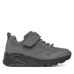 Sneakersy Skechers Uno Lite-Worlo 403651L/CHAR Szary - Buty dla chłopców - miniaturka - grafika 1