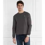 Koszulki męskie - CALVIN KLEIN JEANS Longsleeve INSTITUTIONAL LS GRAPHIC | Regular Fit - miniaturka - grafika 1