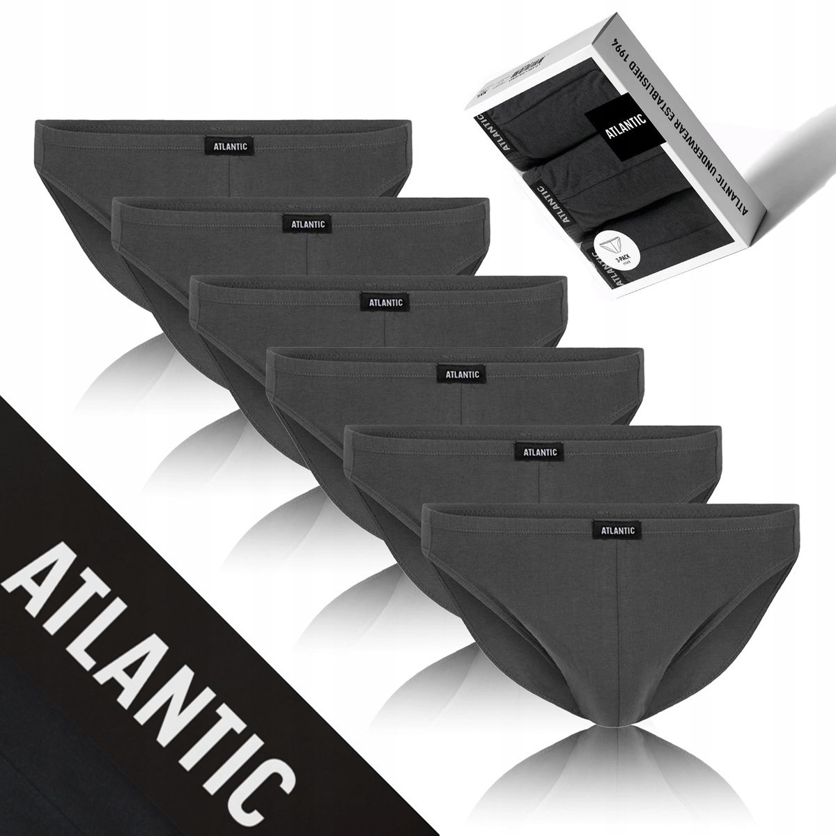 MAJTKI MĘSKIE 6-pak bawełniane MINI SLIPY majtki MĘSKIE bawełniane *XL