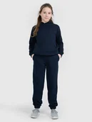 Bluzy męskie - 4F OCIEPLANA DZIEWCZÄCA JUNIORSKA BLUZA KANGURKA Z KAPTUREM / rozm 152 - miniaturka - grafika 1