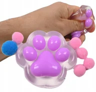 Zabawki sensoryczne - GNIOTEK ANTYSTRESOWY KOCIA ŁAPKA GNIOTKI DLA DZIECI SENSORYCZNE SQUISHY - miniaturka - grafika 1