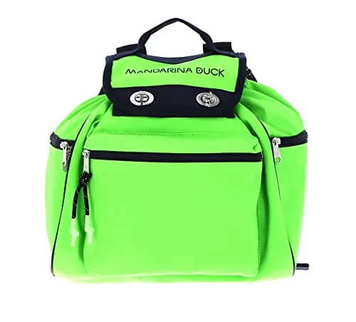 Mandarina Duck Damski plecak użytkowy P10uqt31 Fluo Green, Taglia Unica