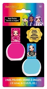 Rainbow High  Zestaw Lakierów Do Paznokci 2-Pak - Zabawki kreatywne - miniaturka - grafika 1