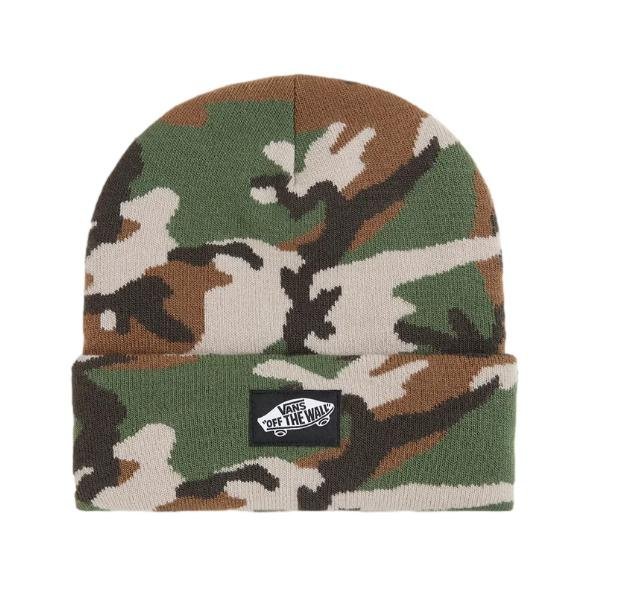 Czapka zimowa unisex VANS Classic Tall Cuff Beanie Vintage Camo VN000JTRLVB1