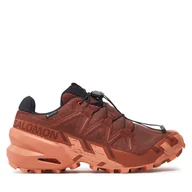 Buty sportowe damskie - Buty do biegania Salomon Speedcross 6 Gore-Tex L47584300 Koralowy - miniaturka - grafika 1
