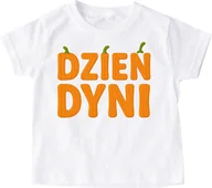 Koszulki dla dziewczynek - KOSZULKA DLA DZIECKA z napisem dzień dyni - miniaturka - grafika 1
