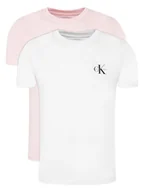 Koszulki i topy damskie - Calvin Klein Jeans Komplet 2 t-shirtów LV047C905G Kolorowy Regular Fit - miniaturka - grafika 1