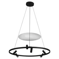 Lampy sufitowe - Lampa wisząca Almeria 6xLED czarna LP-907/1P BK - miniaturka - grafika 1