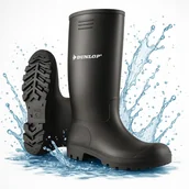 Kalosze damskie - KALOSZE męskie WYSOKIE buty WĘDKARSKIE oryginalne GUMOWCE gumiaki LEKKIE 47 - miniaturka - grafika 1