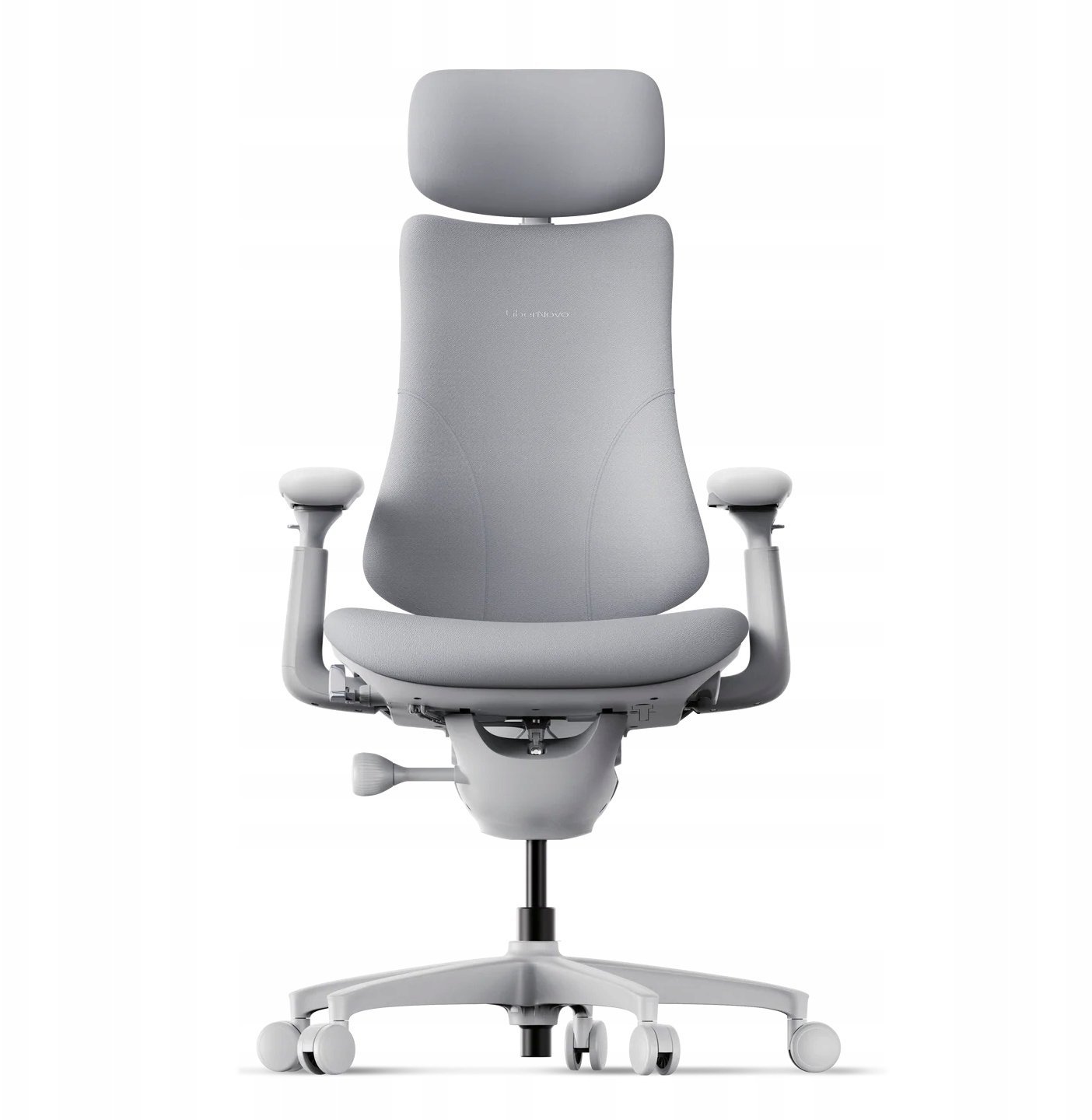 R2 Invest LiberNovo Omni Dynamic Krzesło Ergonomiczne Siedzisko 45cm Szare