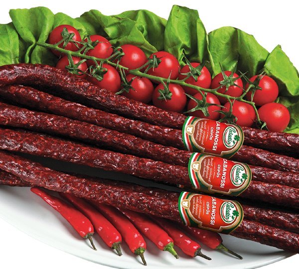 Palatin Cabanossi 200g – ostre węgierskie kabanosy z papryką, dojrzewające i wędzone