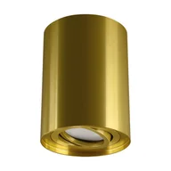 Lampy sufitowe - Sufitowa lampa Hary 04238 Ideus walec tuba do salonu złota - miniaturka - grafika 1