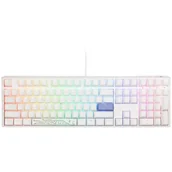 Klawiatury - Ducky One 3 Classic Pure White Klawiatura Gamingowa RGB LED - MX-Red (US) - miniaturka - grafika 1