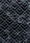 Dywany - Dywan Naxos z połyskiem 07 marmur czarny / srebrny, 240x340 cm - miniaturka - grafika 1