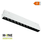 Lampy pozostałe - Reflektor szynowy DPM M-Line MTL-SPL-12W-W Biały - miniaturka - grafika 1