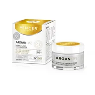 Kremy do twarzy - Mincer Pharma Arganlife 50+ Krem Nawilżający na Dzień 50 ml - miniaturka - grafika 1