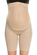 Koszulki i topy damskie - Spanx Power Mama Maternity Mid-Tigh Shaper Top Rzeźbione Kobiety, Beżowy (Bare 000), 36 - miniaturka - grafika 1