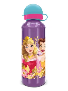 Disney Princess Bidon "Princess" w kolorze fioletowym - 530 ml - Sztućce dla dzieci - miniaturka - grafika 1