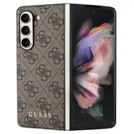 Etui i futerały do telefonów - Guess Guhczfd5Gf4Gbr F946 Etui Pokrowiec Do Galaxy Z Fold5 Brązowy/Brown Hardcase 4G Charms Collection - miniaturka - grafika 1