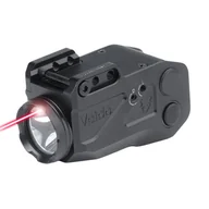 Amunicja i osprzęt ASG - Vaide - Latarka taktyczna LED na broń z laserem Scrapper Combo - 500 lumenów - Czarna - VAPLL-R01 - miniaturka - grafika 1