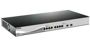 D-Link DXS-1210-10TS Zarządzany L2/L3 10G Ethernet (100/1000/10000) 1U Czarny, Srebrny - Pozostałe akcesoria sieciowe - miniaturka - grafika 1