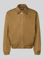 Kurtki męskie - Bomberka o kroju regular fit z czystej bawełny - miniaturka - grafika 1