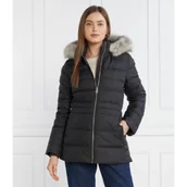 Kurtki damskie - Tommy Hilfiger Puchowa kurtka | Regular Fit - miniaturka - grafika 1