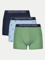 Majtki męskie - Polo Ralph Lauren Komplet 3 par bokserek 714830299146 Kolorowy - miniaturka - grafika 1