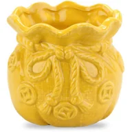 Wazony i flakony - Ceramiczny Wazonik-Skarbonka w Kształcie Sakiewki - miniaturka - grafika 1