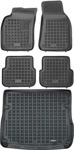 Audi A6 C6 Kombi / Avant od 2004-2011r. Bagażnik REZAW 232016 + Dywaniki REZAW 200303 - Dywaniki samochodowe - miniaturka - grafika 1