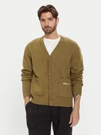Swetry męskie - Jack & Jones Kardigan Norrebro 12282732 Zielony Loose Fit - miniaturka - grafika 1