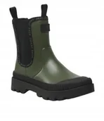 Botki damskie - Pepe Jeans Gum Chelsea Botki Zielone Damskie 38 Awe - miniaturka - grafika 1