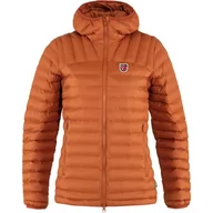 Bluzy damskie - Fjällräven Damska bluza z kapturem Expedition Lätt Hoodie W Sweatt, Terakota Brown, L, Terakota, brązowy, L - miniaturka - grafika 1