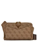 Nerki - Guess Saszetka HMSILO P5114 Brązowy - miniaturka - grafika 1